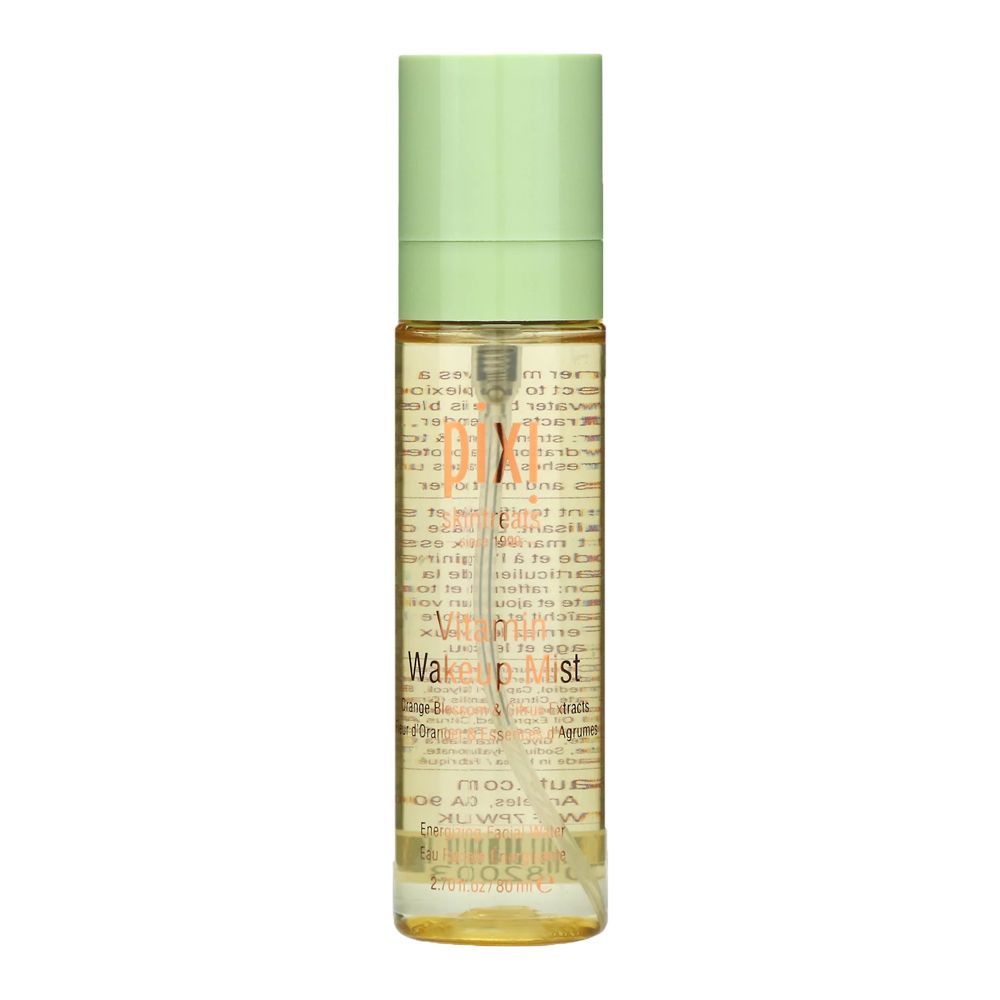 Pixi Skin Treats Vitamin C Orange Blossom & Citrus Extract Wakeup Face Mist, 80ml - Front View