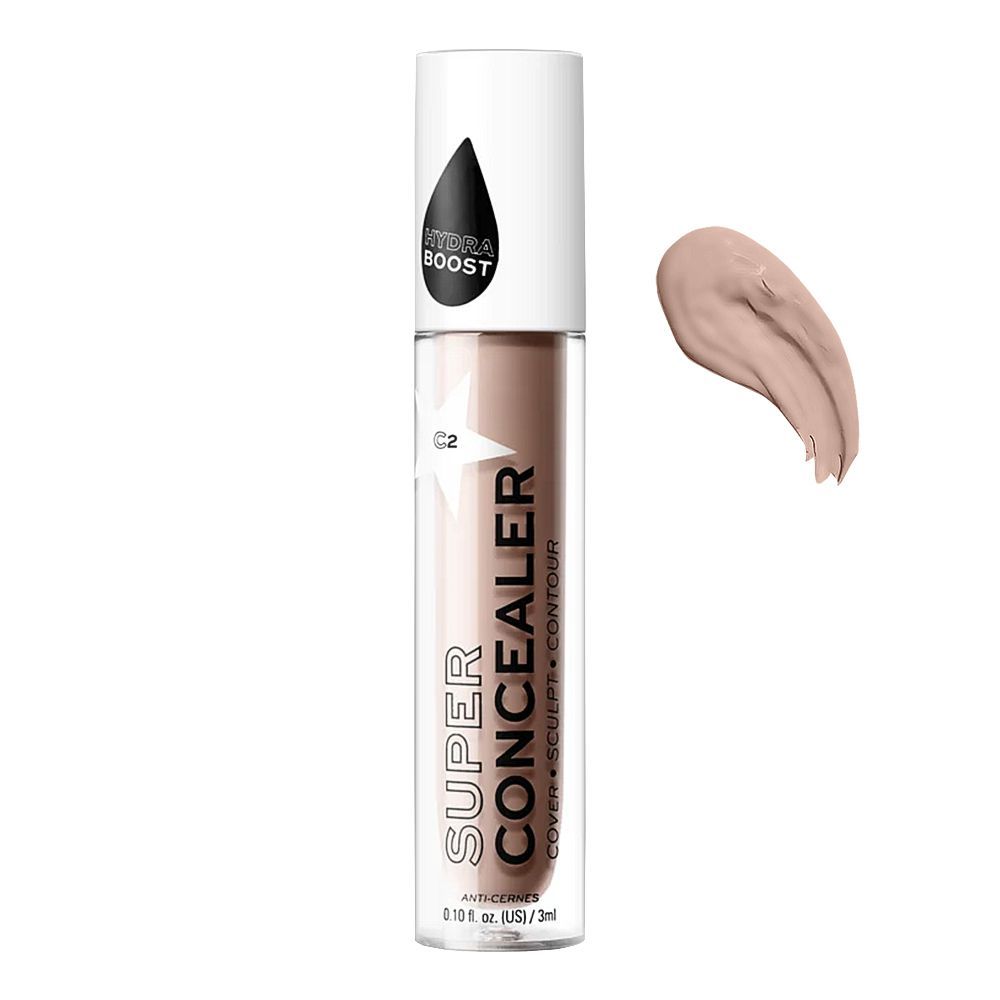 Makeup Revolution Relove Super Concealer, C2 - Front View