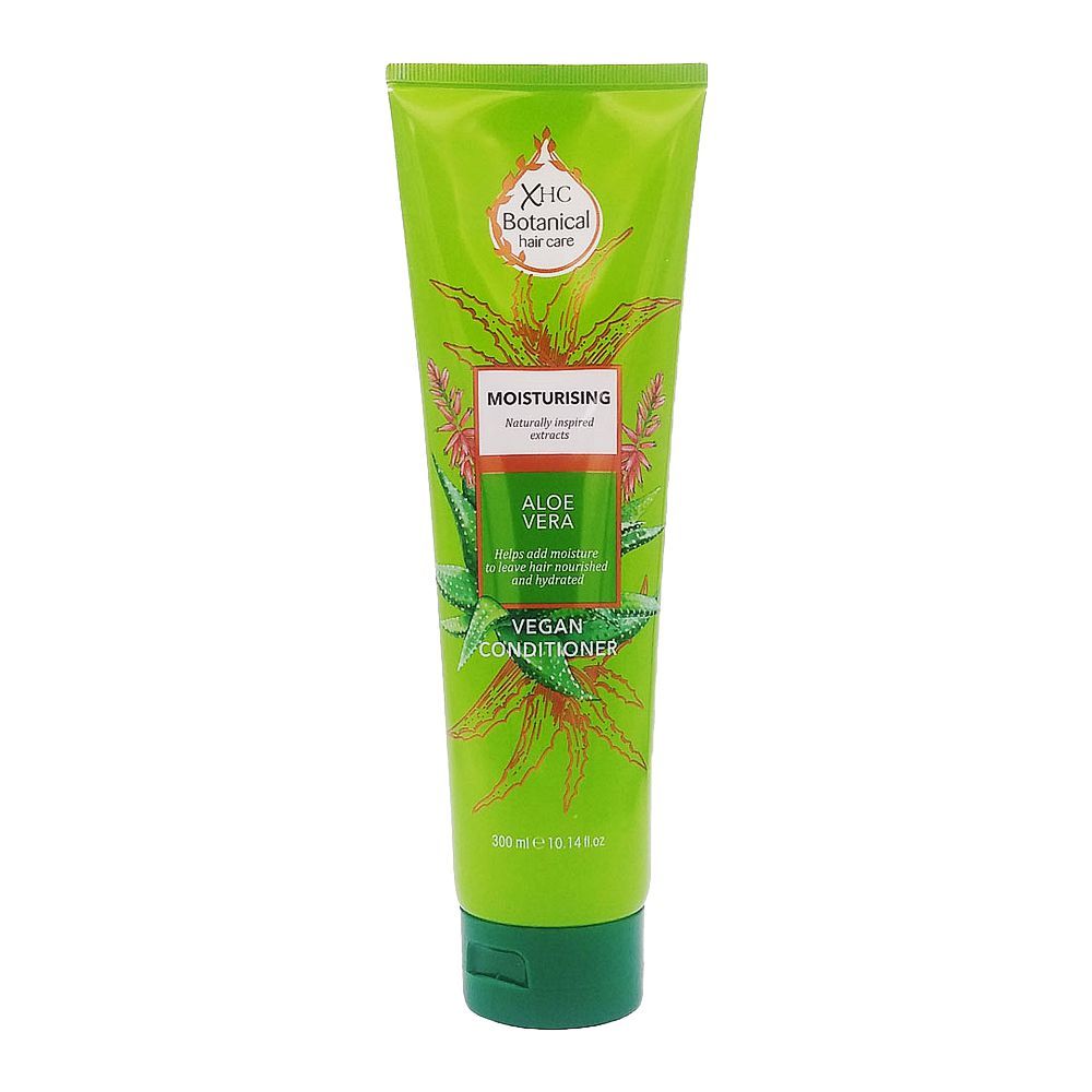 XHC Botanical Moisturising Aloe Vera Vegan Conditioner, 300ml - Front View