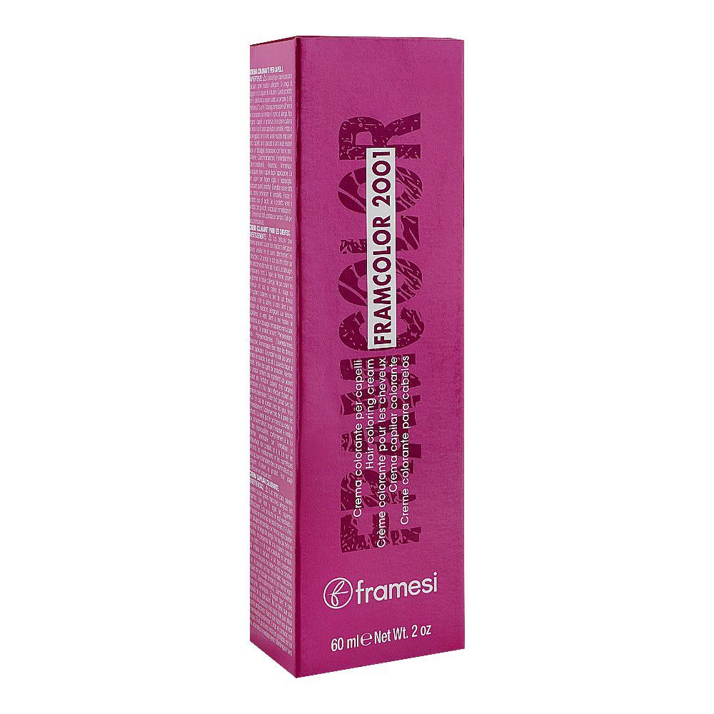 Framesi Fram Color 2001 Hair Coloring Cream, 7TRP Bright Titian, 60ml - Front View