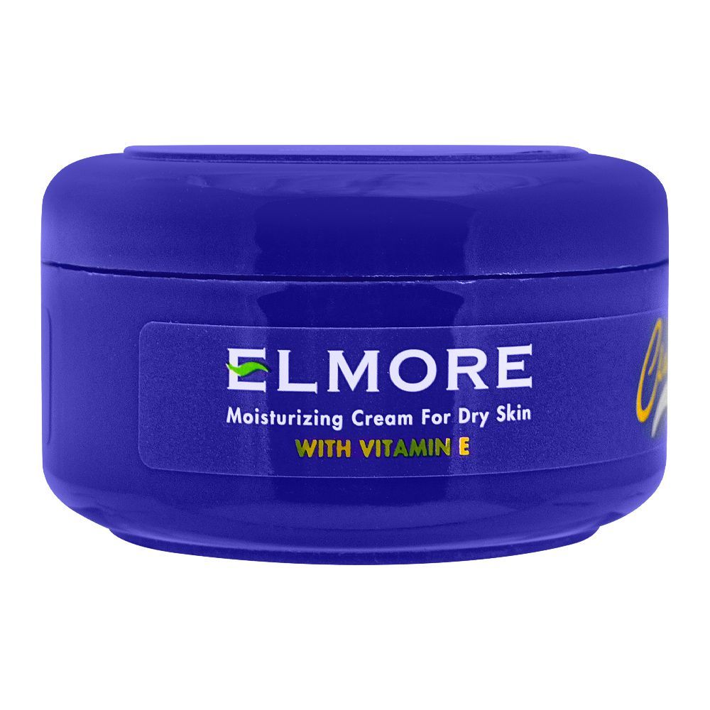 Elmore Classic Vitamin E Moisturizing Cream, For Dry Skin, 100ml - Front View