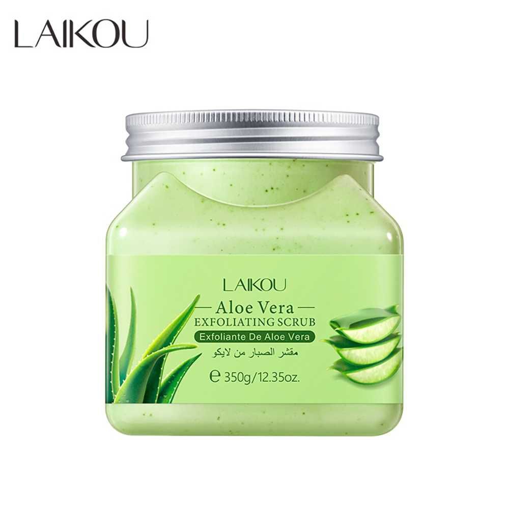 Laikou Fenyi Aloe Vera Exfoliating Body Scrub, 350g, LK83458A - Front View