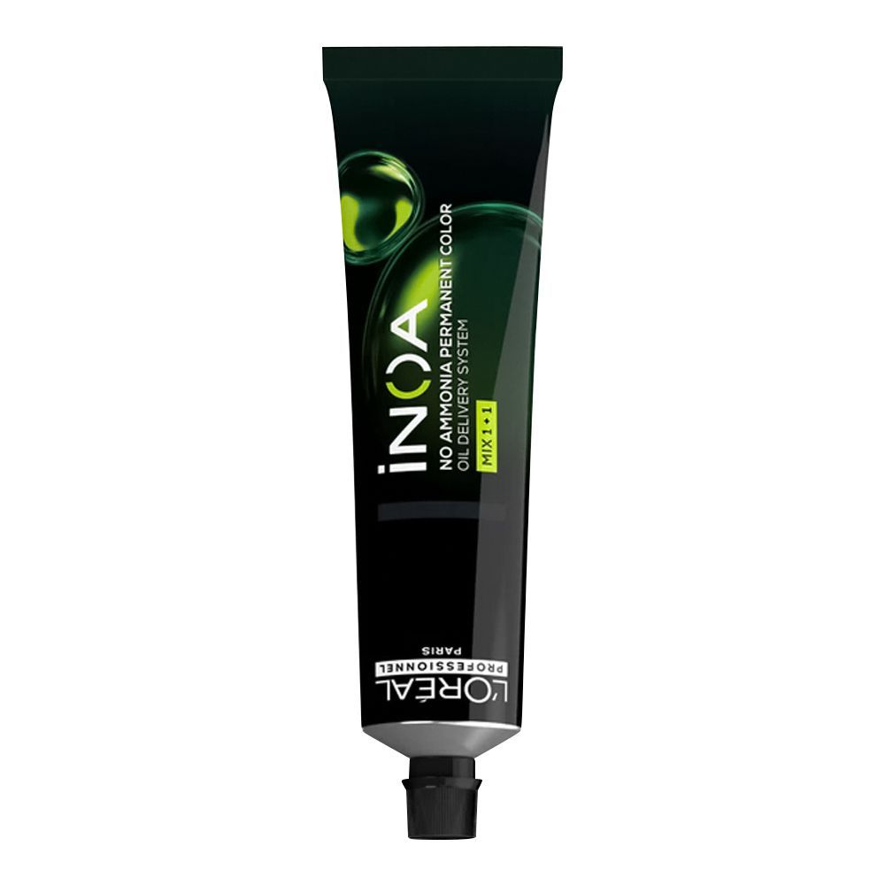 L'Oreal Professionnel Inoa No Ammonia Permanent Hair Coloring Cream, 4 Brown - Front View