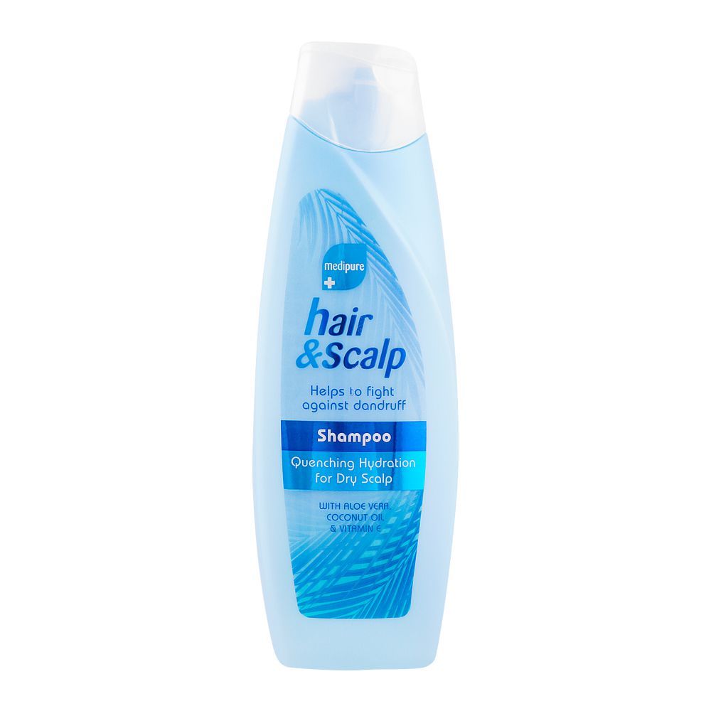 Medipure Hair & Scalp Shampoo, For Dry Scalp, 400ml - Front View