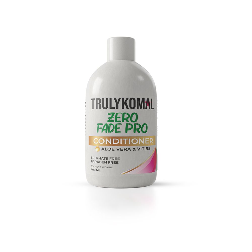 Truly Komal Zero Fade Pro Color Protect Conditioner, For Men & Women, 400ml - Front View