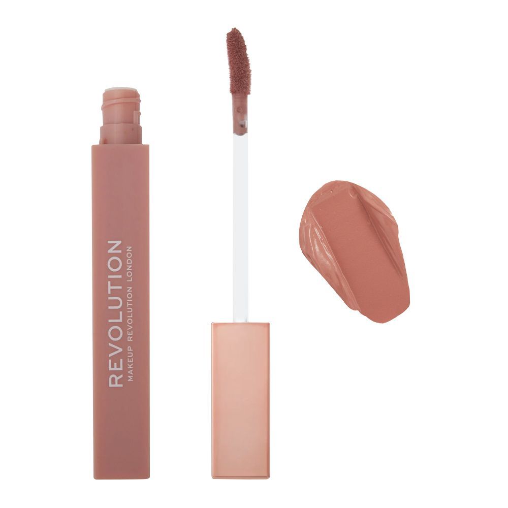 Makeup Revolution IRL Whipped Lip Creme, Chai Nude - Front View