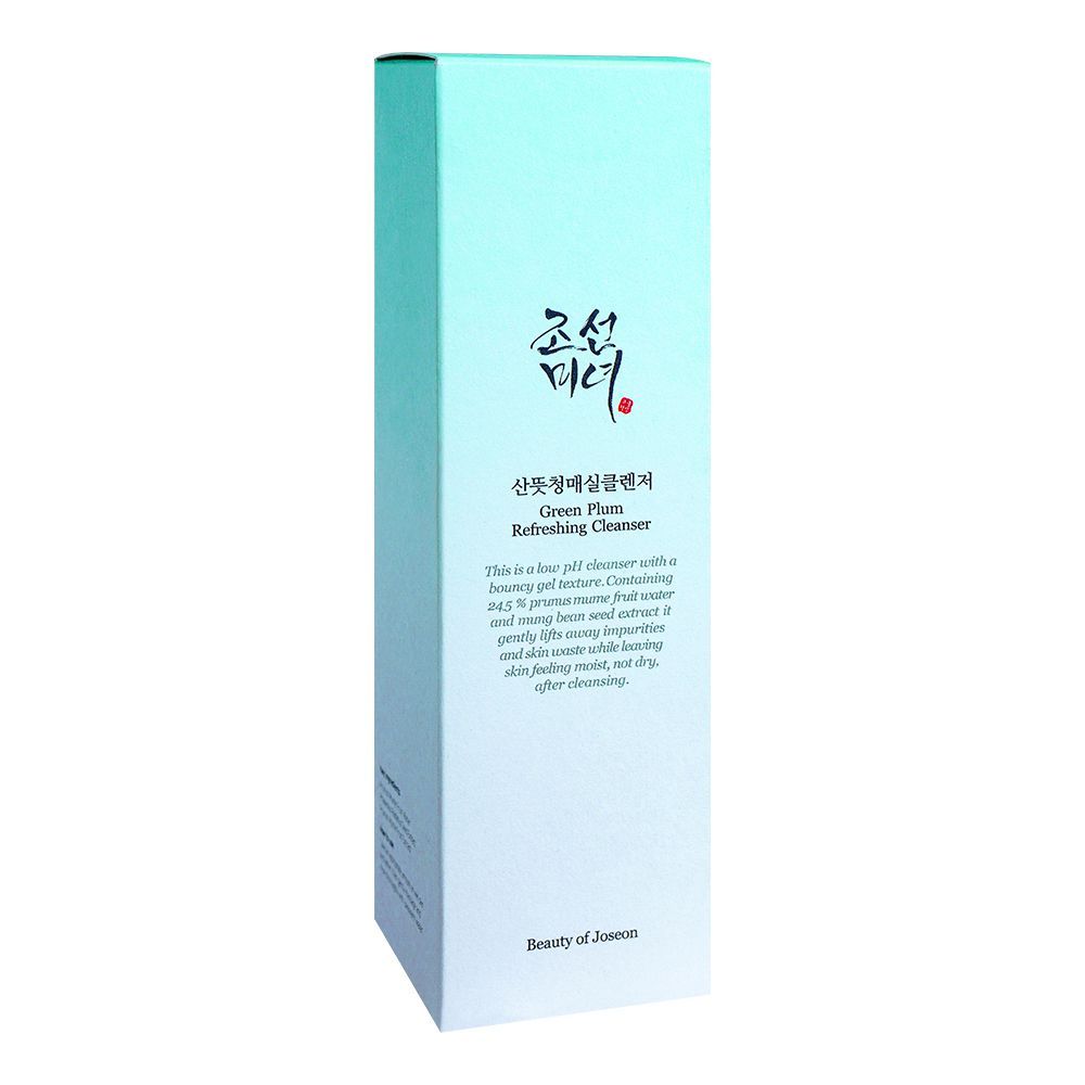 Beauty Of Joseon Green Plum Refreshing Cleanser, 100ml - Front View