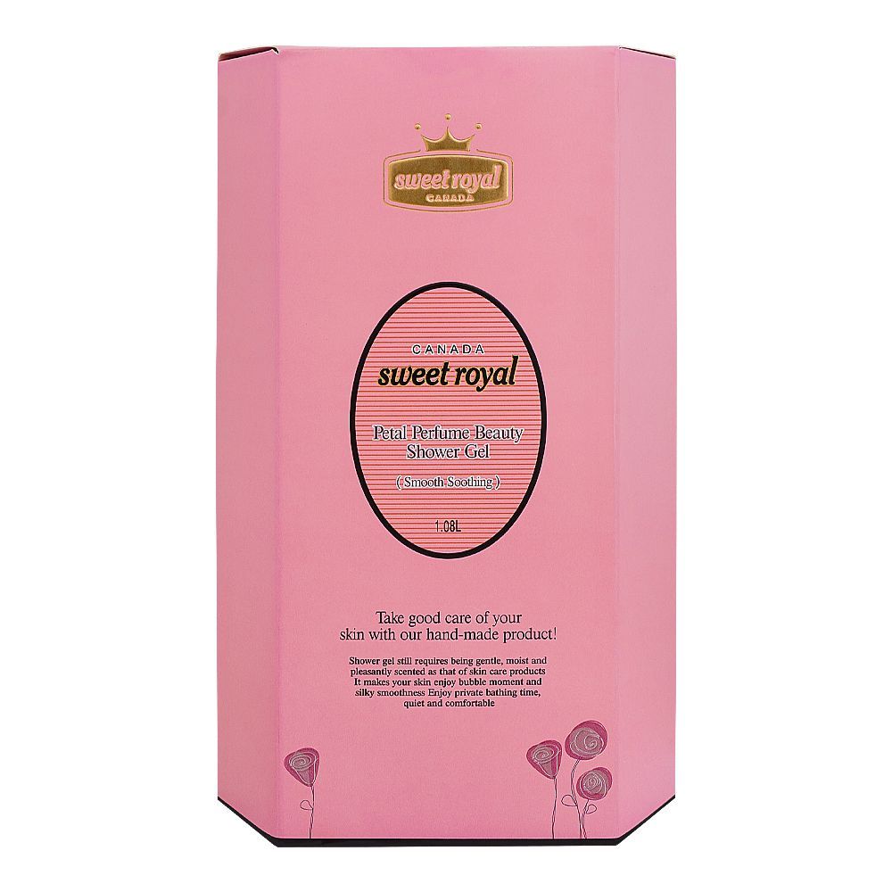 Sweet Royal Canada Smooth Soothing Shower Gel, 1.08 Liter - Front View