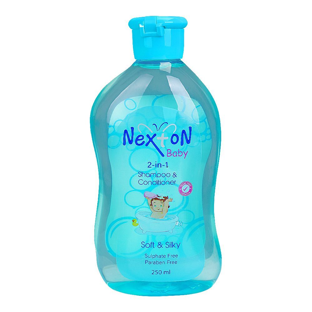 Nexton Baby Silky Soft 2in1 Shampoo & Conditioner, 250ml - Front View