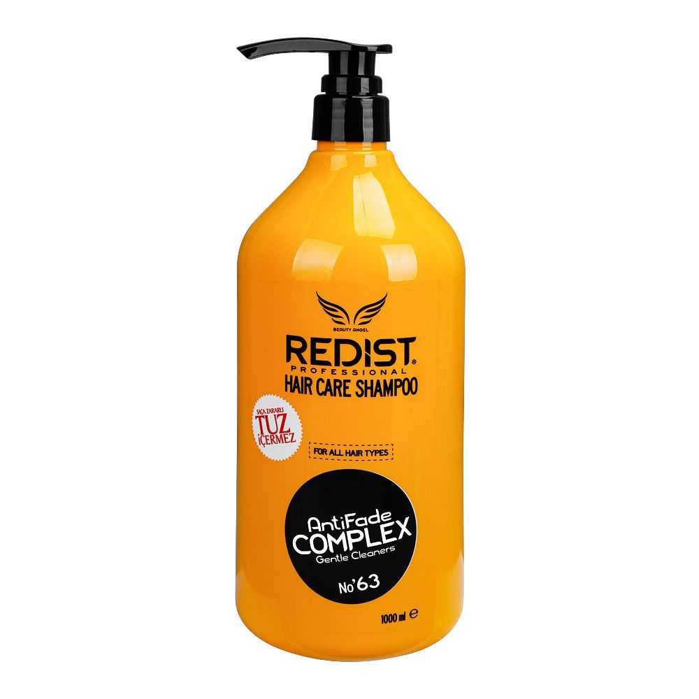 Redist Hair Care Anti Fade Complex Gentle Cleaners No.63 Shampoo, 1000ml - Front View