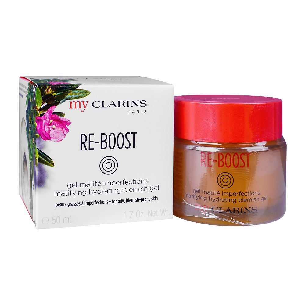 Clarins My Clarins, Re-Boost Mattifying Hydrating Blemish Gel, 50ml - Front View