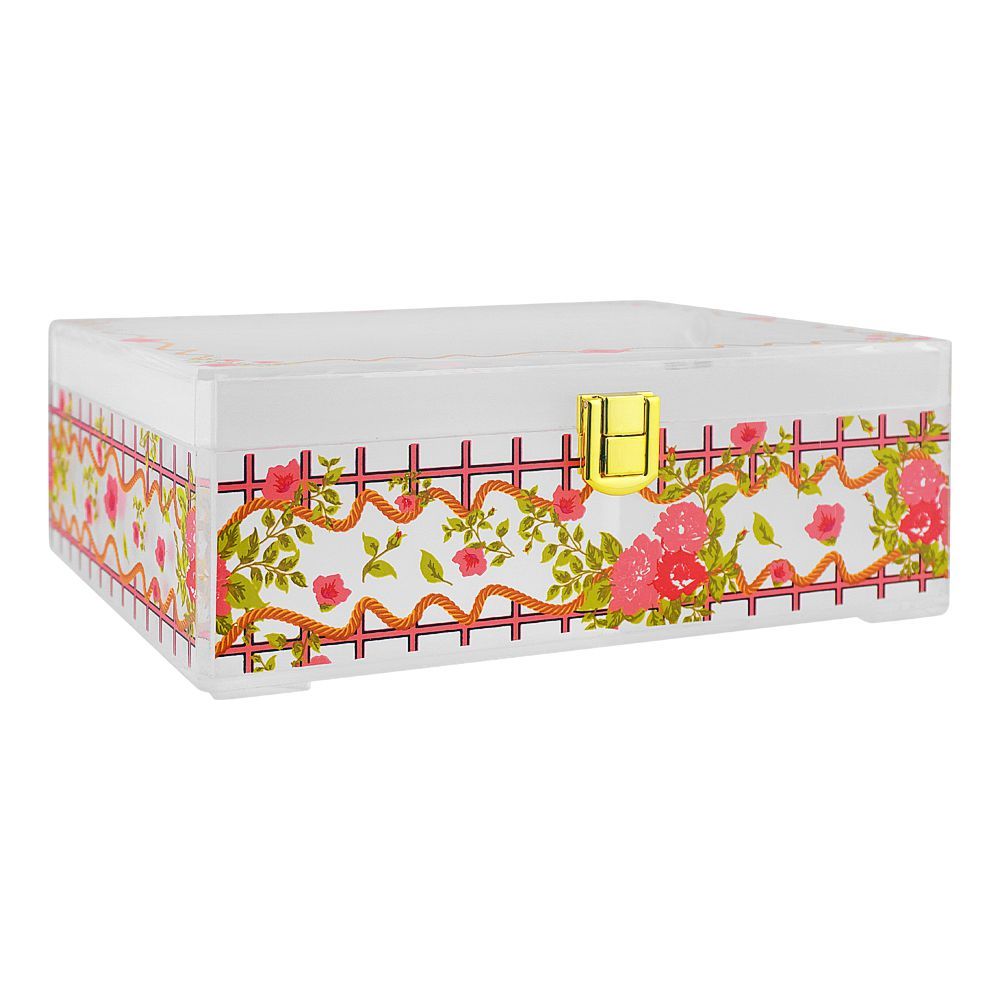 Kaligon Beauty Organizer, Large, Frosted, 8008-F - Front View