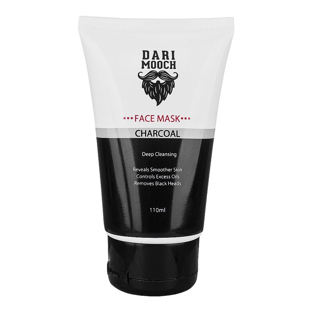 Dari Mooch Charcoal Face Mask, 110ml - Front View