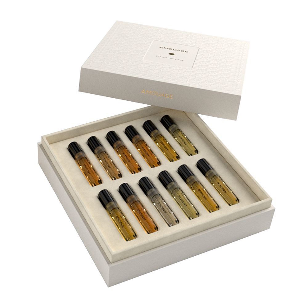 Amouage Women's Collection Sampler Set, Eau de Parfum, 12x2ml - Front View