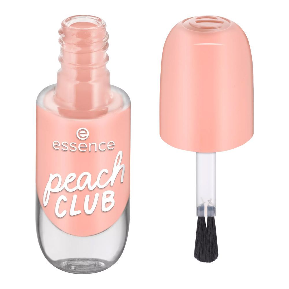 Essence Gel Nail Color, Vegan, 8ml, 68 Peach Club - Front View