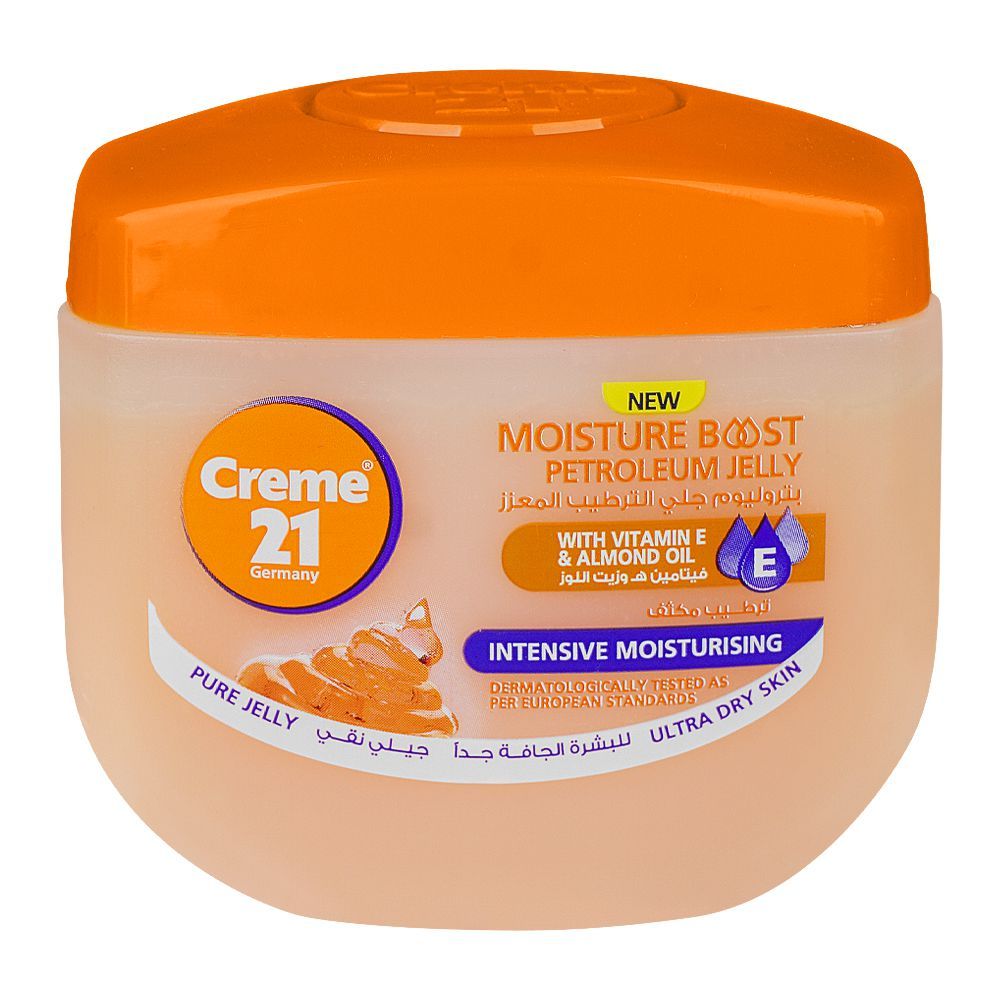 Creme 21 Moisture Boost Intensive Moisturizing Petroleum Jelly, 100ml - Front View