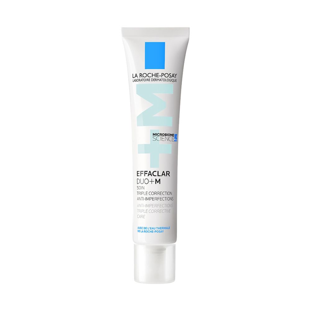 La Roche-Posay Effaclar Duo+M Anti Imperfections Moisturizer, For Oily Acne-Prone Skin, 40ml - Front View