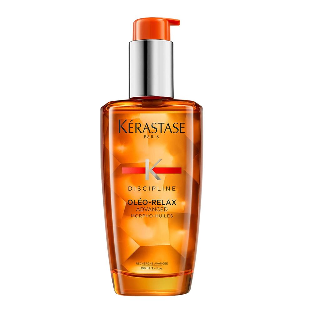 Kerastase Discipline Oleo-Relax Advanced Hair Oil & Heat Protectant, For Frizzy and Unruly Hair, 100ml - Front View