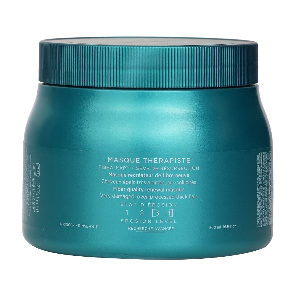 Kerastase Resistance Therapist Hair Mask, For Damaged and Over-Processed Hair, 500ml - Front View