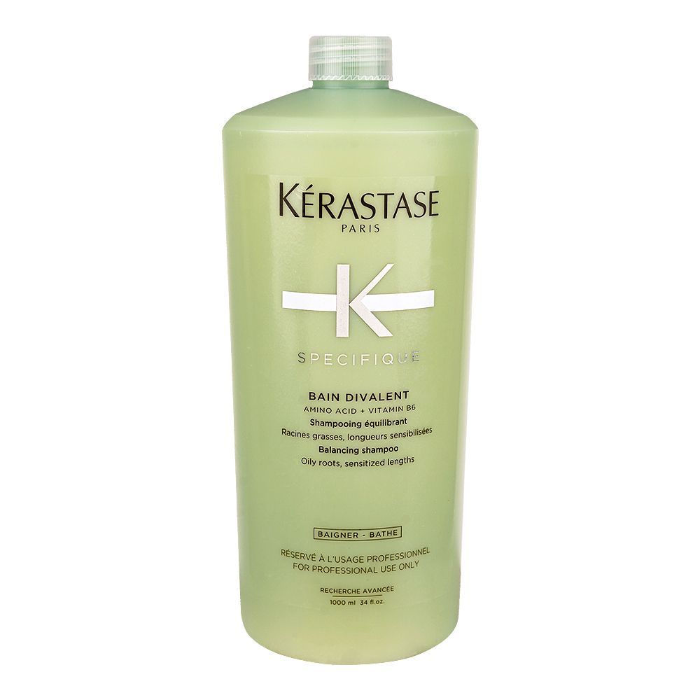 Kerastase Specifique Bain Divalent Balancing Shampoo, For Dry Hair Types, 1000ml - Front View