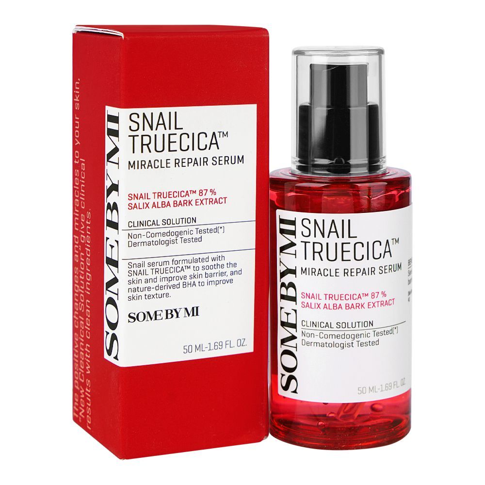 Some By MI Snail Truecica Miracle Repair Serum, For Post-Acne Marks, 50ml - Front View