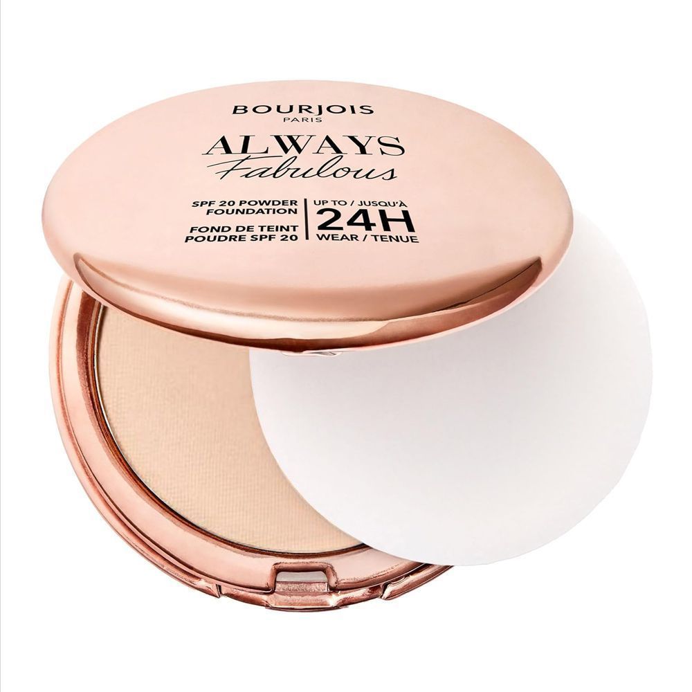 Bourjois Always Fabulous Powder Foundation, SPF-20, 125 Ivory - Front View