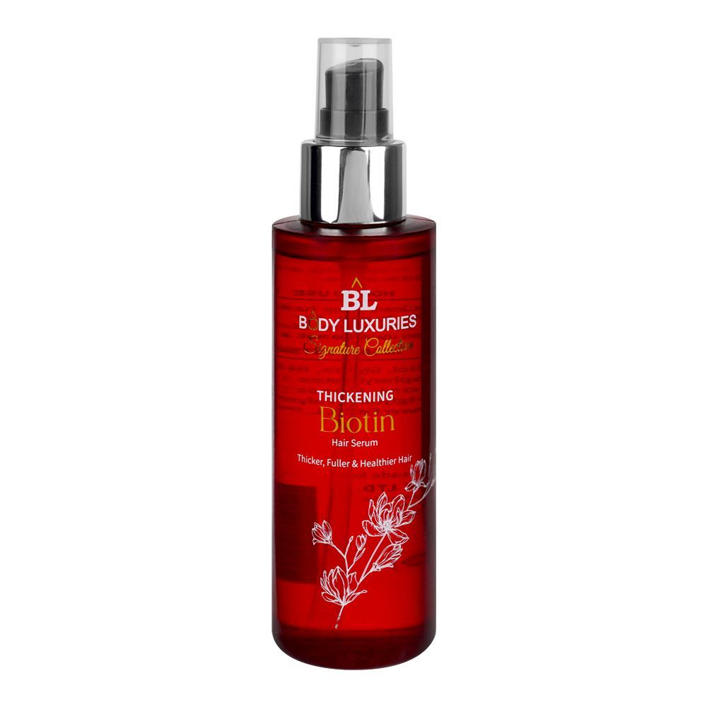 Body Luxuries Signature Collection Thickening Biotin Hair Serum, 120ml - Front View