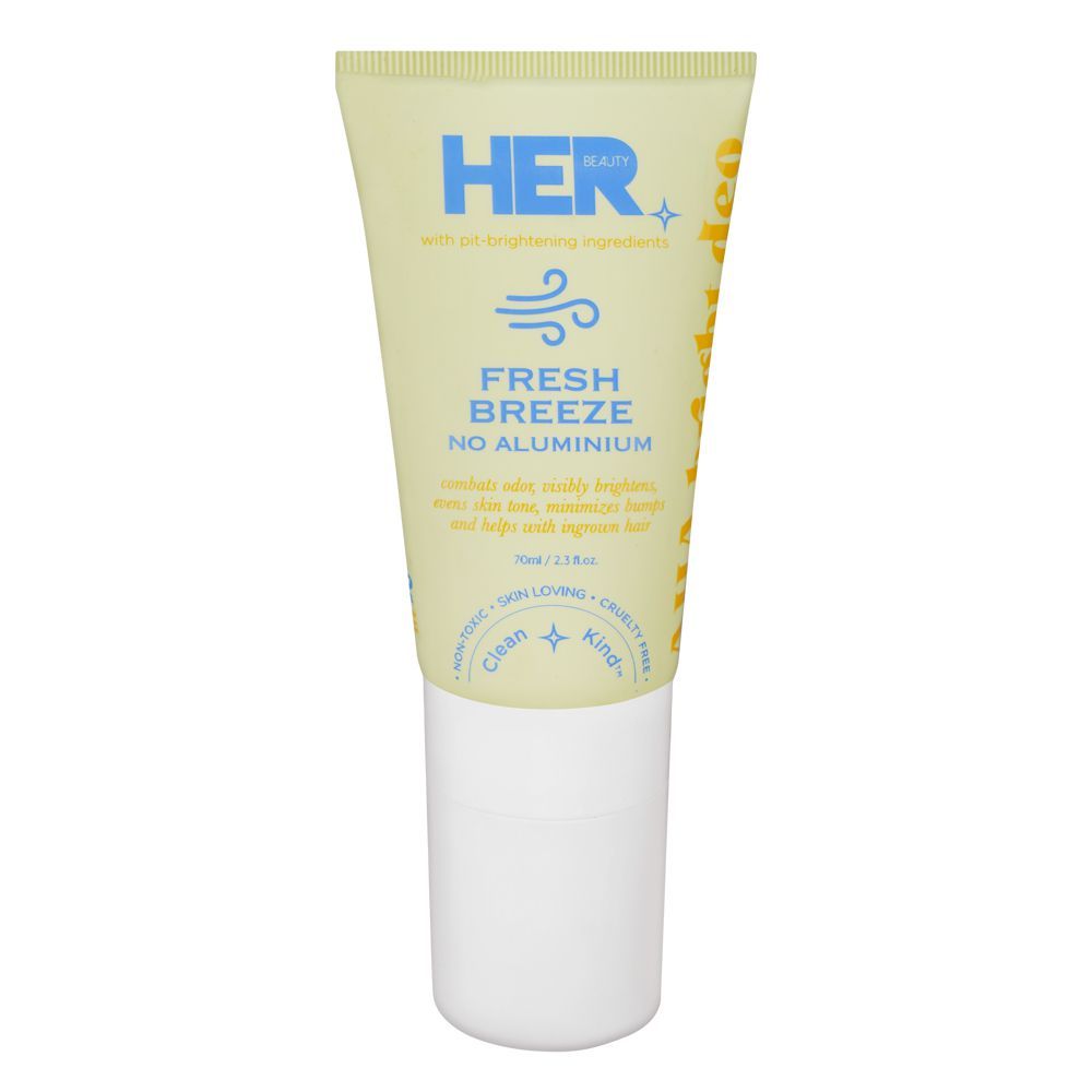Her Beauty Fresh Breeze Bright A-HA Deodorant, No Aluminium, 70ml - Front View