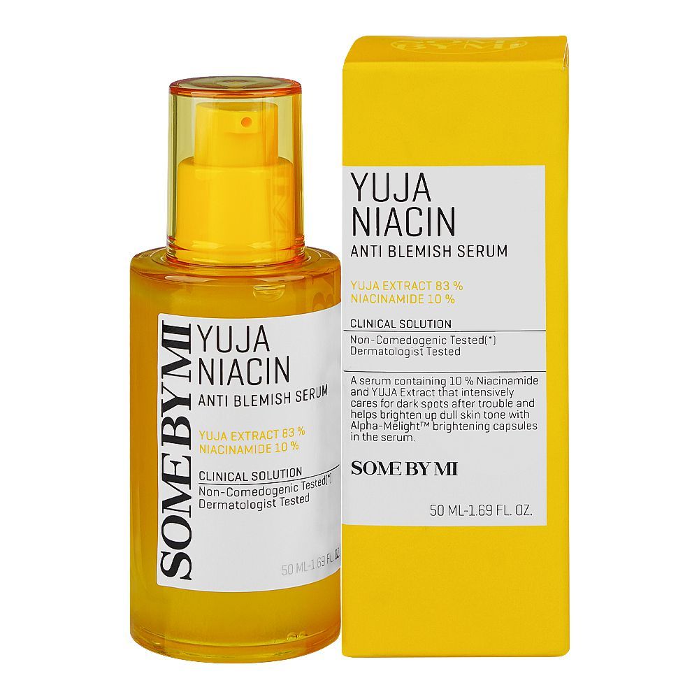 Some By MI Yuja Niacin Anti Blemish Serum, 50ml - Front View