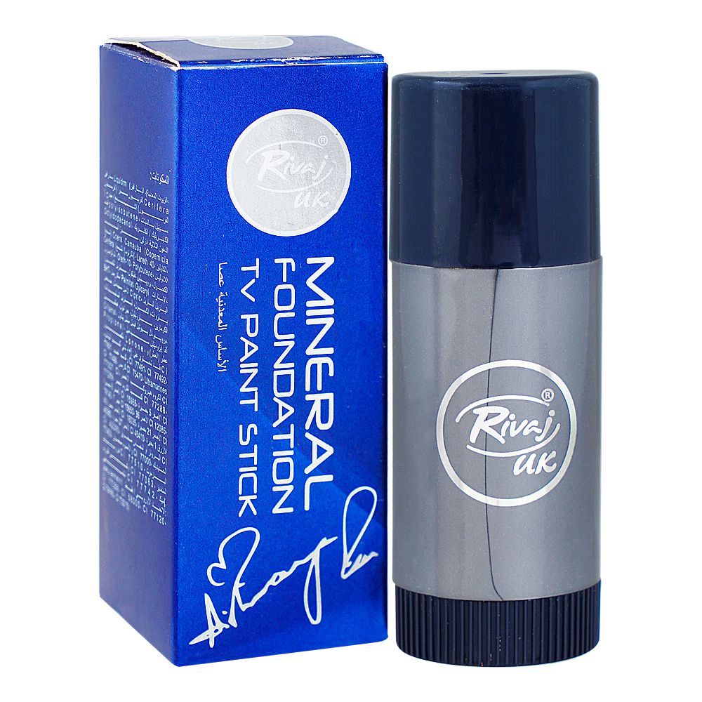 Rivaj UK Mineral Foundation TV Paint Stick, 25g, No. 9 - Front View