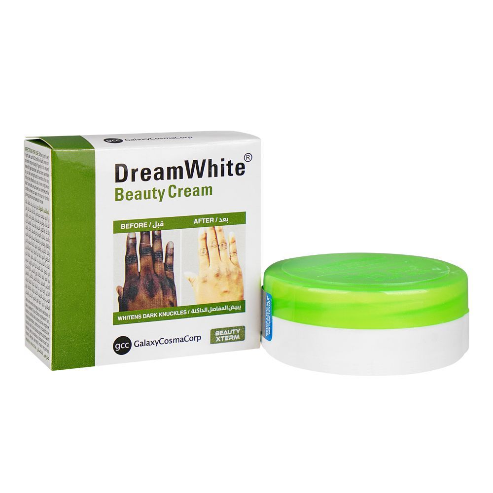 Dream White Skin Whitening Beauty Cream, 20g - Front View