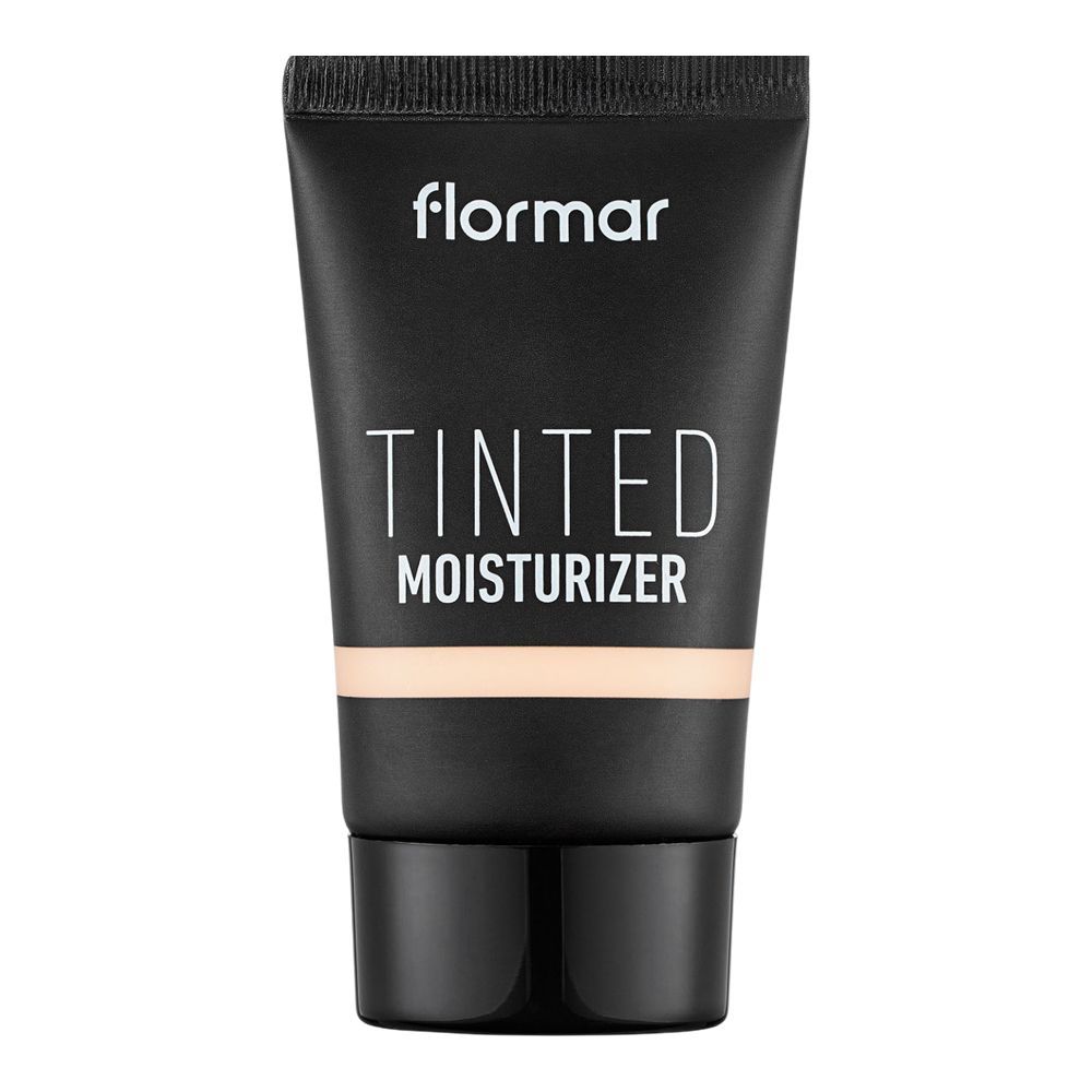 Flormar Tinted Moisturizer Liquid Foundation, 30ml, 006 Golden Beige - Front View