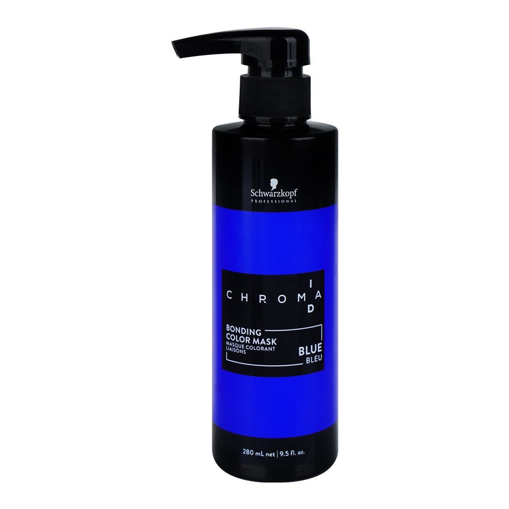 Schwarzkopf Chroma ID Bonding Color Mask, Blue, 280ml - Front View