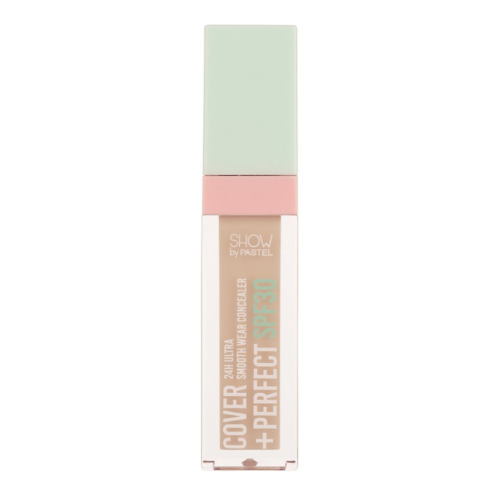 Pastel Cover + Perfect Concealer with SPF30, 24 Hours Ultra Smooth Wear, 7.8ml, 305 Sand - Front View