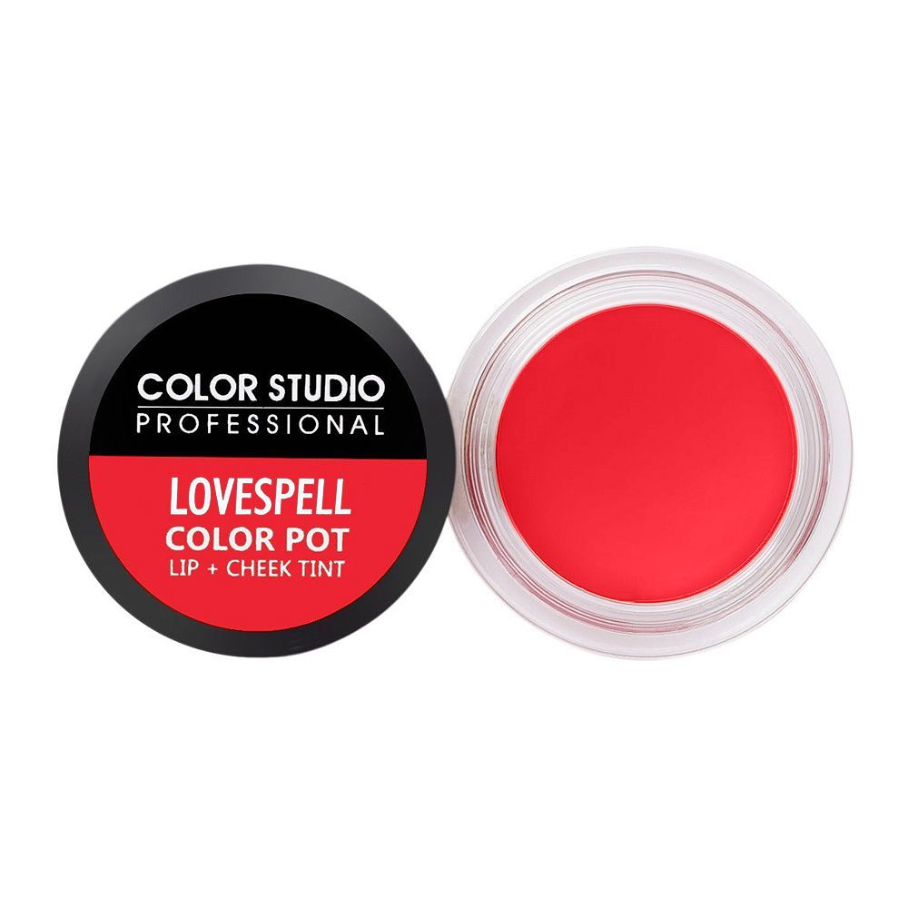 Color Studio Color Pot Lip+Cheek Tint, Love Spell - Front View