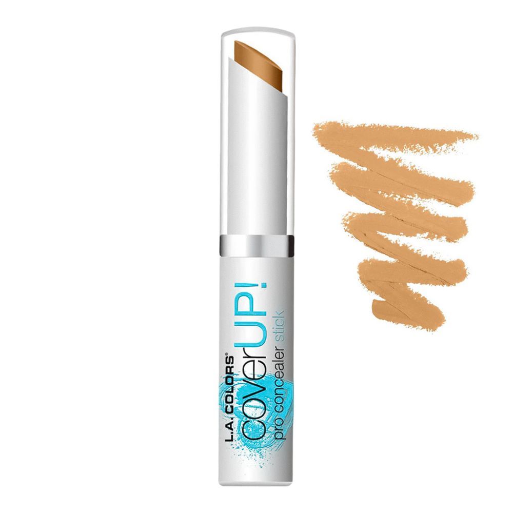 L.A. Colors Cover Up! Pro Concealer Stick, 3.4g, CCS603 Light Honey - Front View