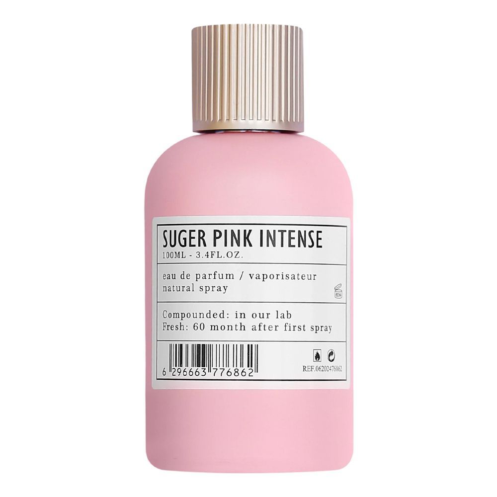 Aro-Fac Sugar Pink Intense, Eau de Parfum, For Women, 100ml - Front View