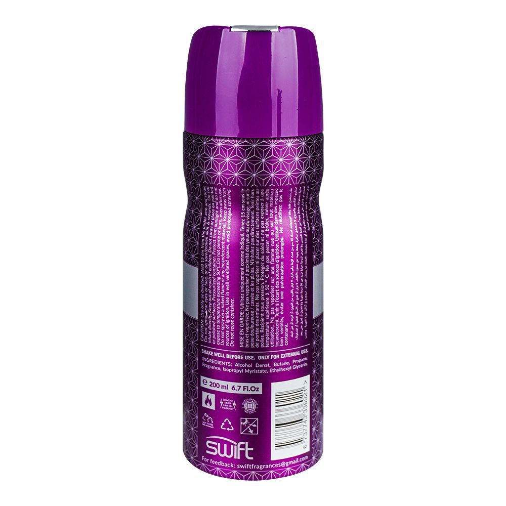 Perrie Vian Damsel Pour Femme Deodorant, Body Spray For Women, 200ml