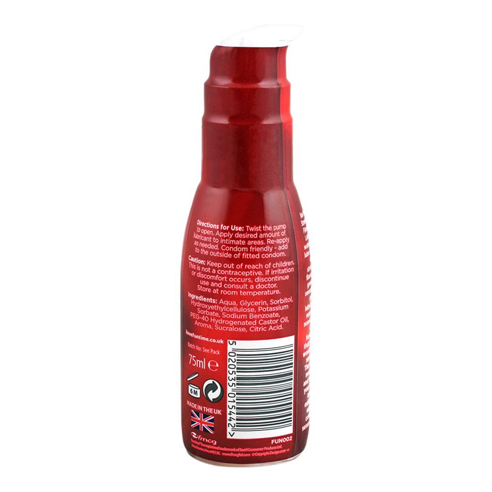 Fun Time Strawberry Flavoured Lube, 75ml