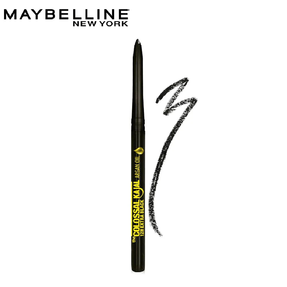 Maybelline - The Colossal Kajal Argan Oil Pencil - Black - AceCart