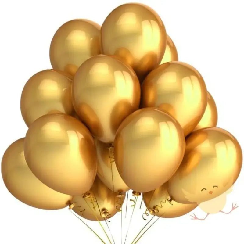 Balloons-Metallic-Golden-25-or-50-Balloons