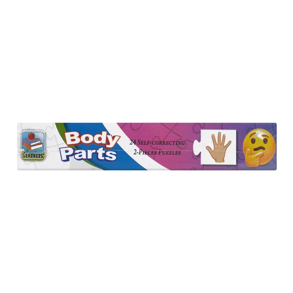 Jr. Learners Educational Jigsaw Puzzle, For 2+ Years, Body Parts