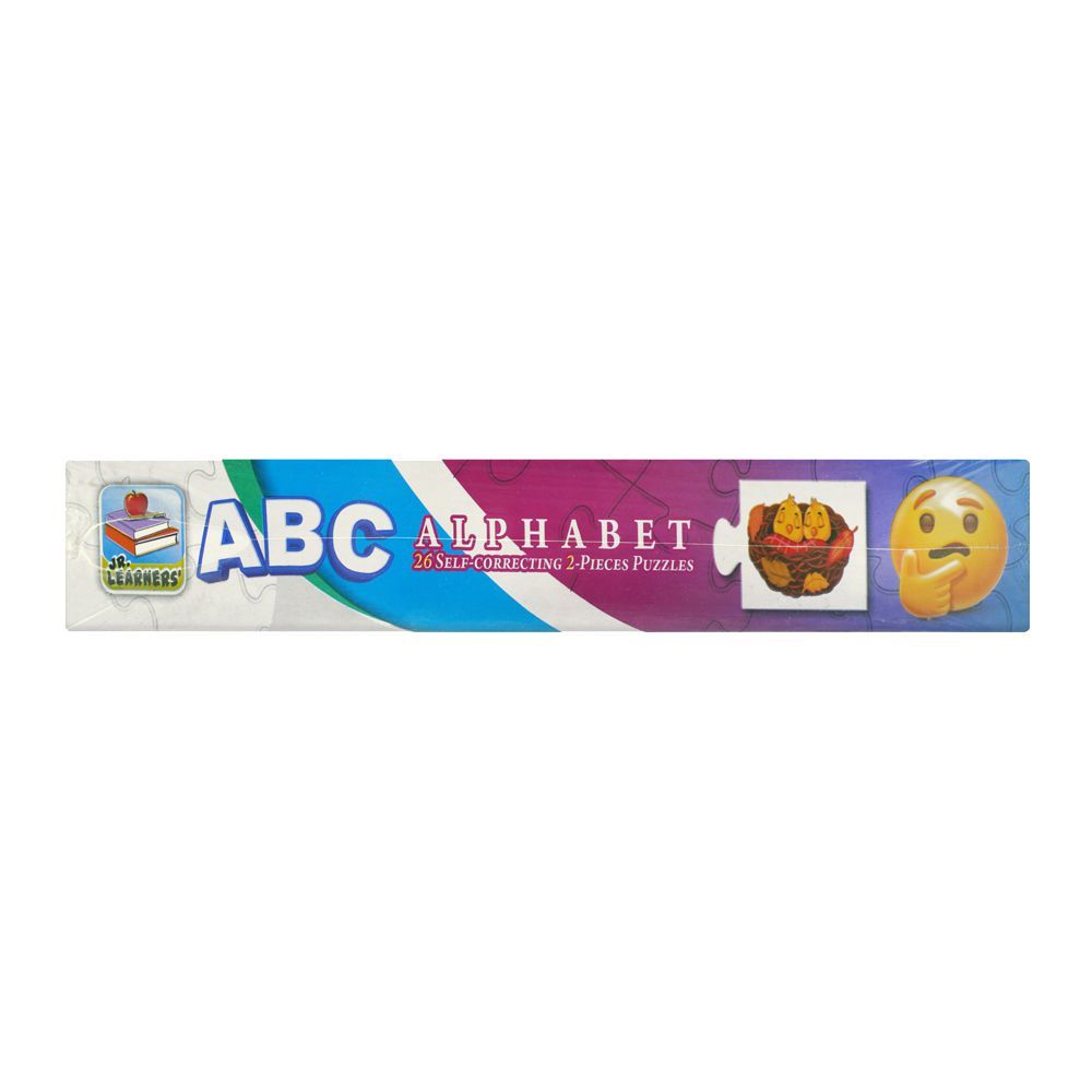 Jr. Learners Educational Jigsaw Puzzle, For 2+ Years, Alphabet Abc