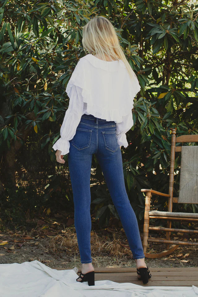 Lanae High Rise Super Skinny Jeans