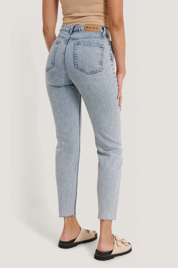 Lola Slim Fit Mid-Rise Clean Look Stretchable Jeans  - Side View - AceCart