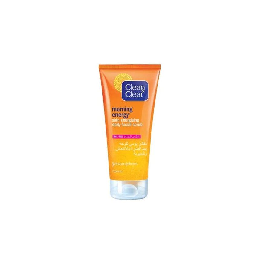 Clean & Clear Morning Energy Facial Scrub 150ml - Front View