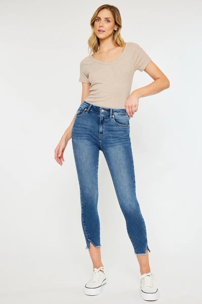 Zinnia High Rise Ankle Skinny Jeans