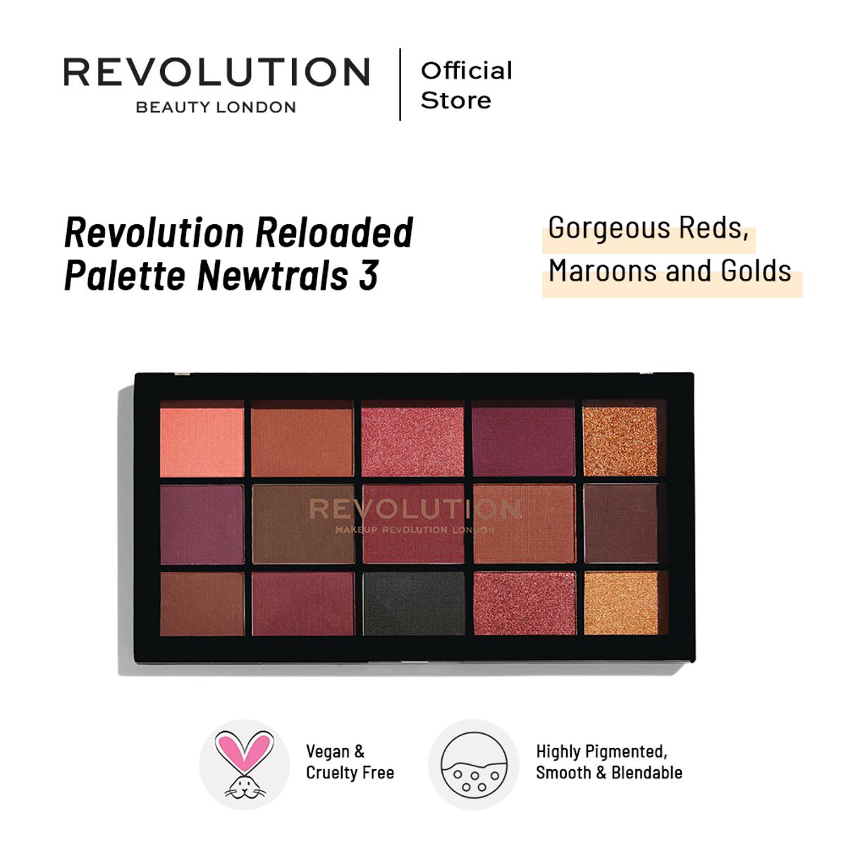 Makeup Revolution London - Re-loaded Newtrals 3 - AceCart