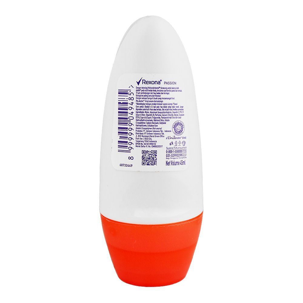 Rexona Motion Activated 72 Hours Passion Roll On, For Women, 50ml