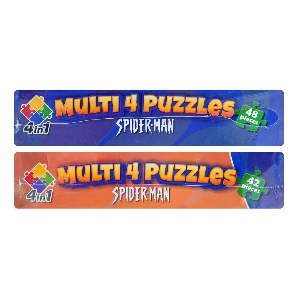 Multi 4 Puzzles 4-In-1 Spider-Man